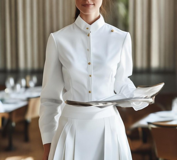 餐厅服务员服,专业素养的职场必备 餐厅服务员服,专业素养的职场必备