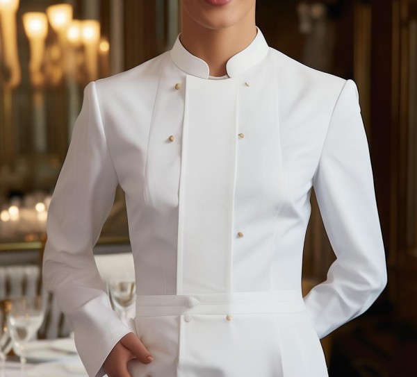 酒店餐饮服务员，服装与服务的完美结合