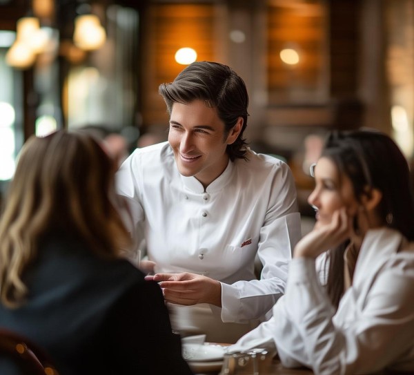 酒店餐饮服务员，一场视觉与心灵的对话